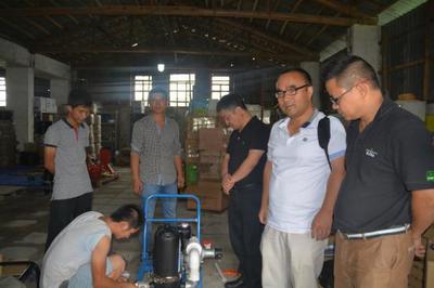 云南馬龍三福科技產業王暉總來訪鄉喜液體肥